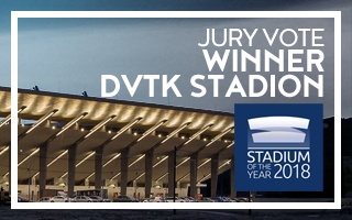 Stadium of the Year: Jury Award Winner – DVTK Stadion!