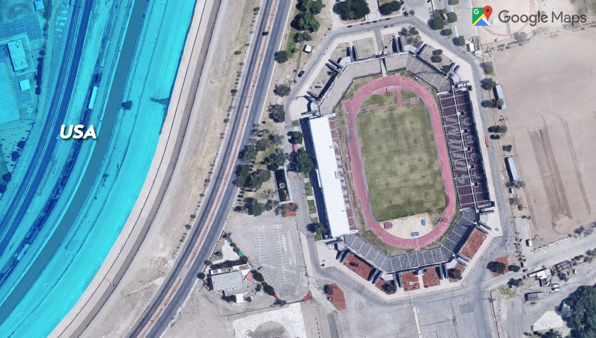 My view of FC Juarez vs. Alebrijes at Estadio Olímpico Benito Juárez :  r/LigaMX