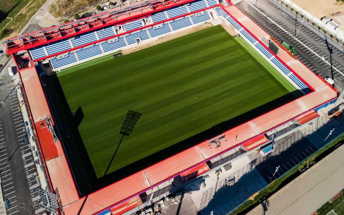 The Estadi Johan Cruyff is now a reality!