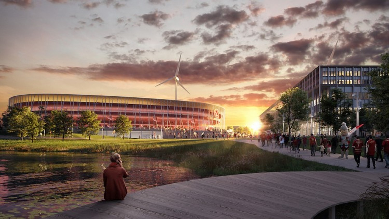 New stadium in Kortrijk