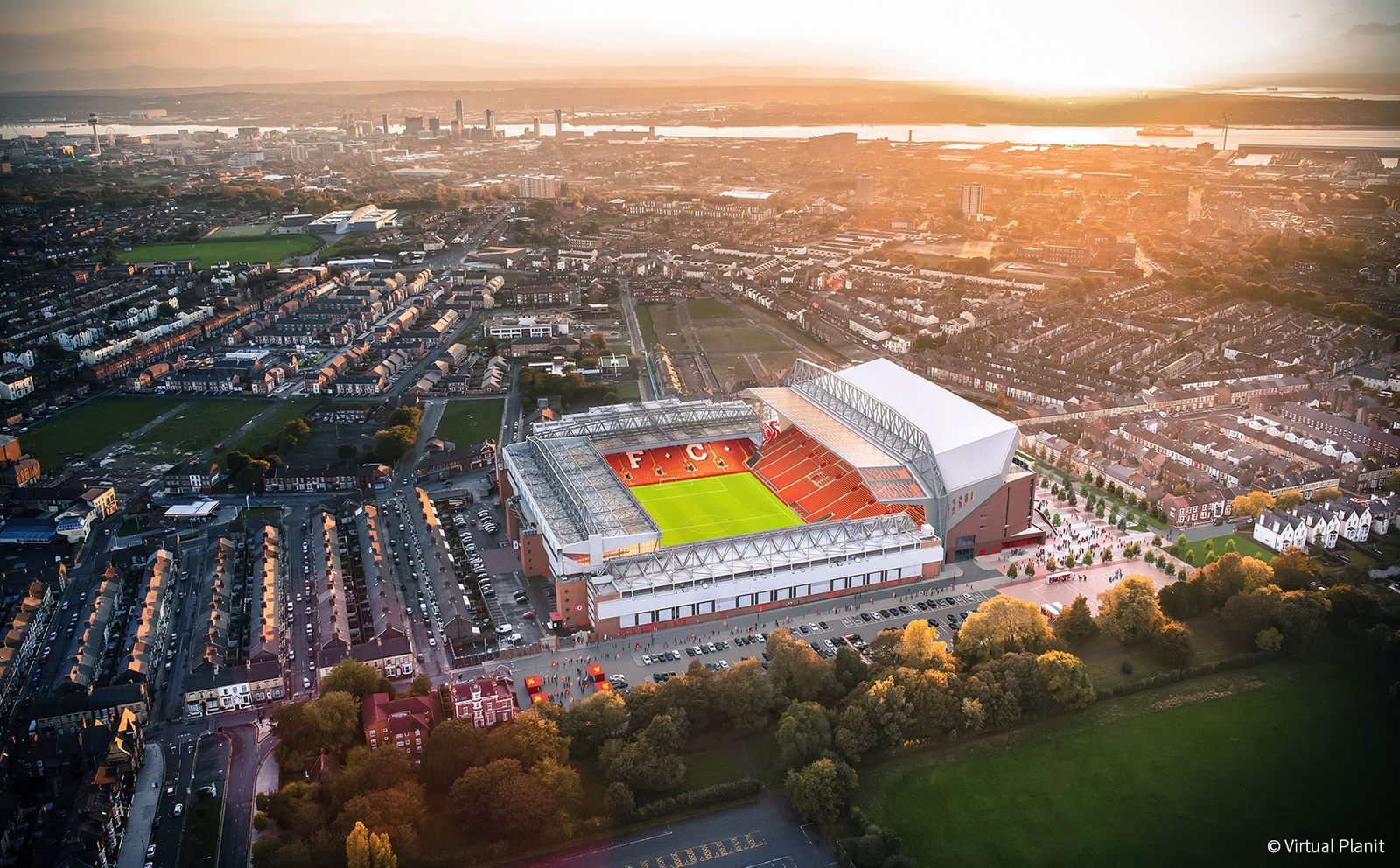 Anfield in Liverpool