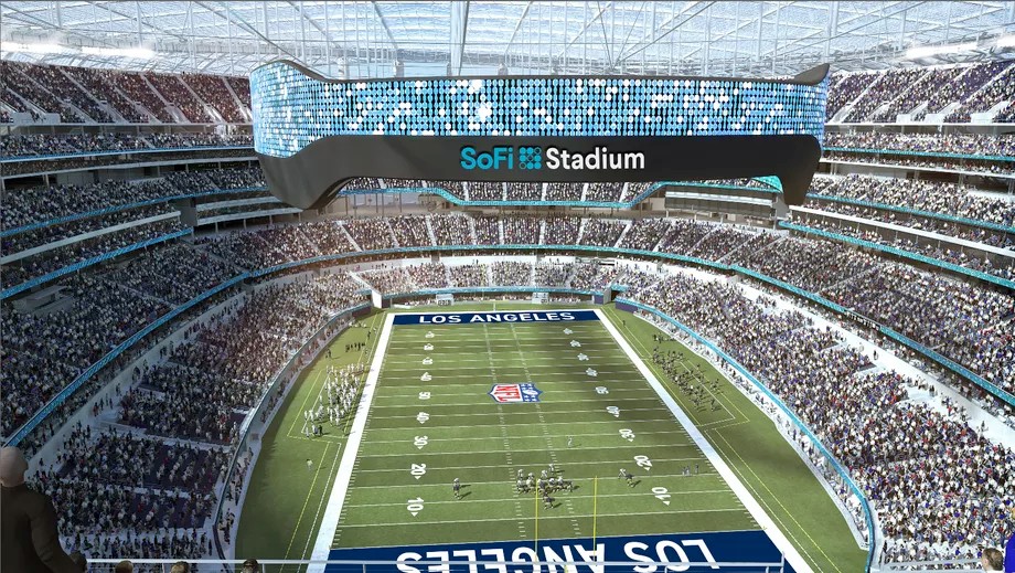 SoFi in final negotiations to purchase naming rights to new LA stadium -  Turf Show Times