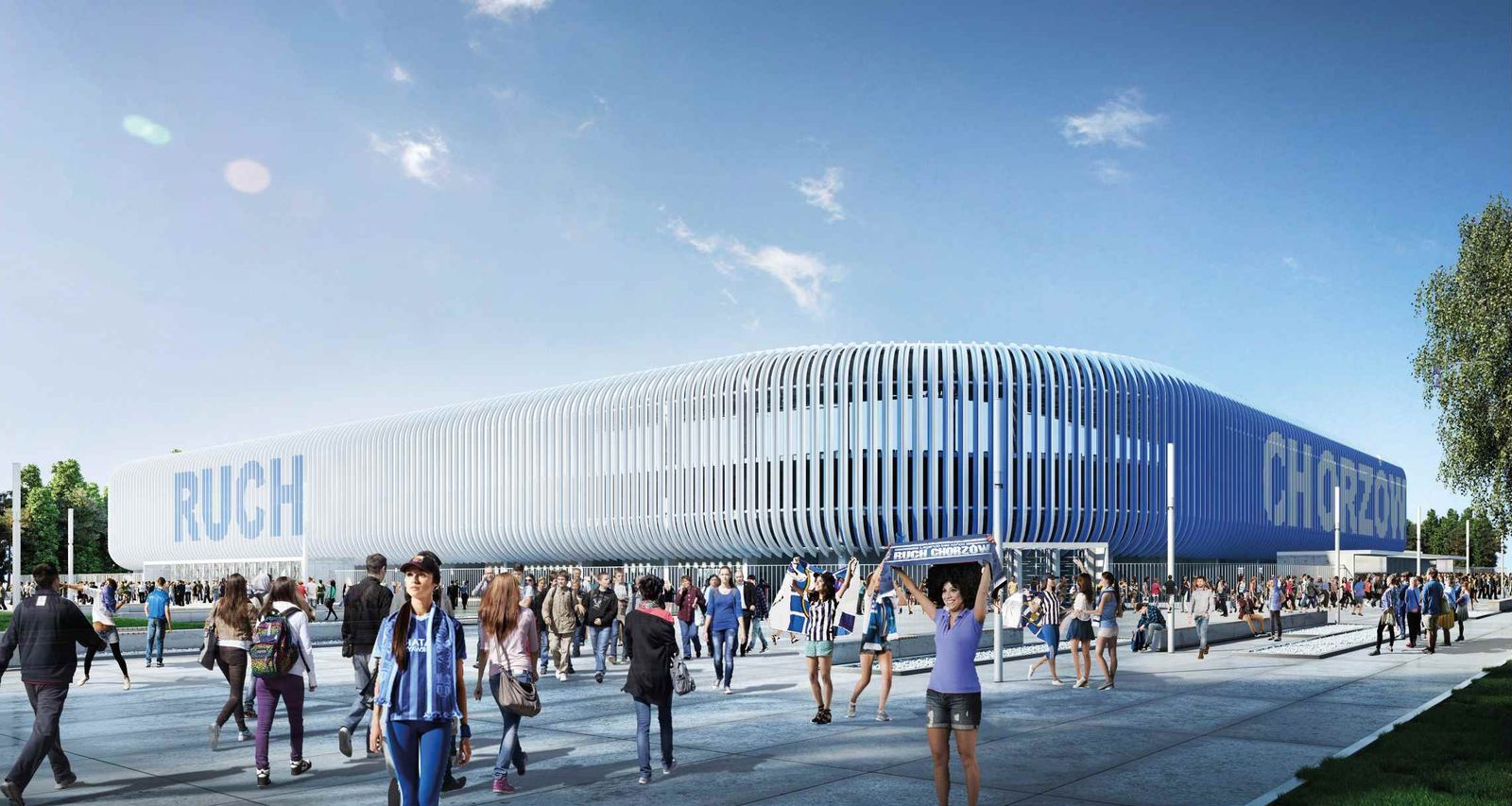 New Ruch Chorzów Stadium