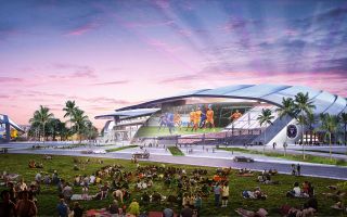 Miami: New visualization of Beckham’s stadium