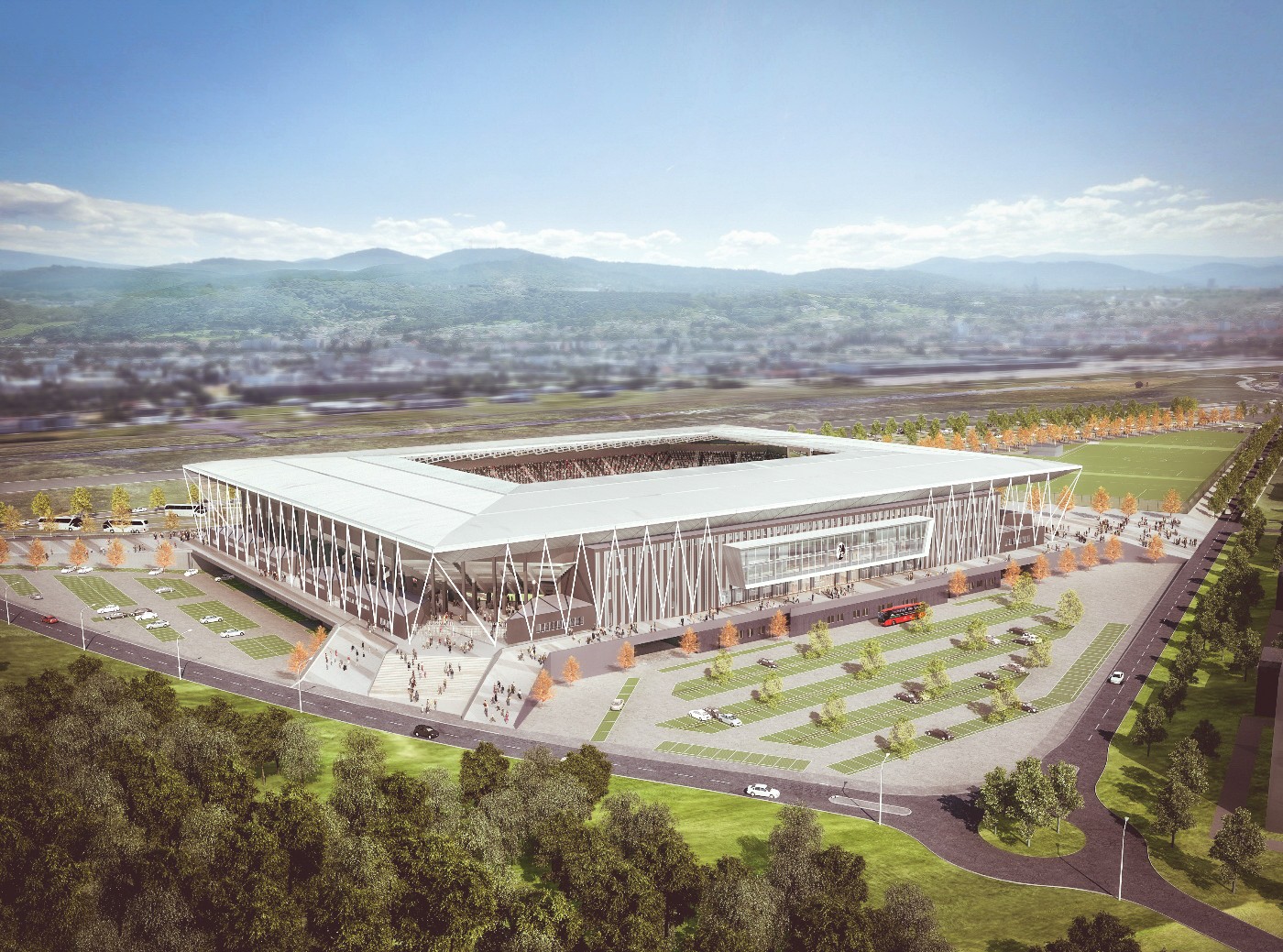 New SC Freiburg Stadium