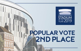 Stadium of the Year: Popular Vote 2nd – Tottenham Hotspur Stadium