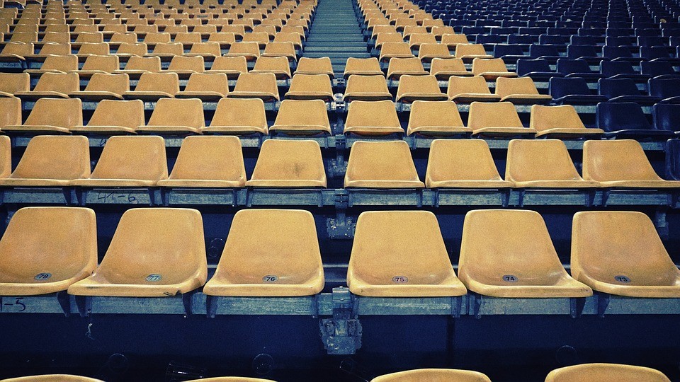 empty stadium