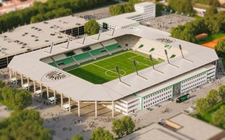 Germany: Outline stadium plan for Preußen Münster