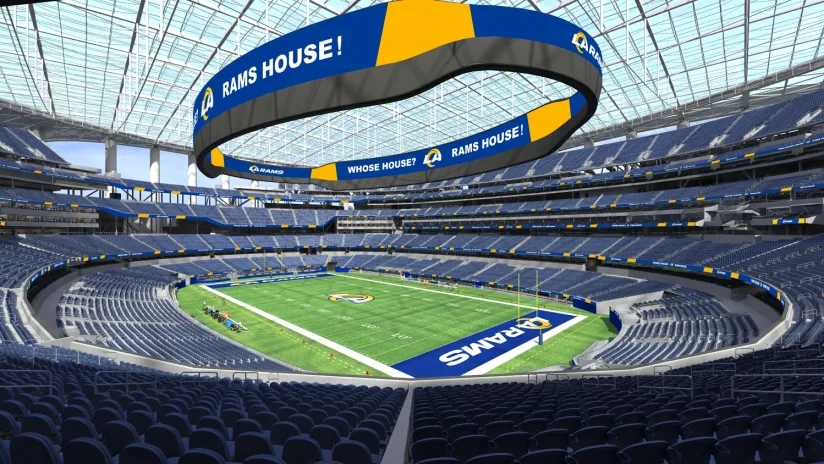 SoFi Stadium, home of the Los Angeles Rams & Chargers - Stadiums of Pro  Football