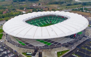 Turkey: 54 disciplines within a football-specific stadium in Sakarya