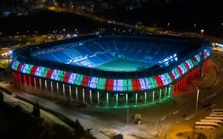 Jerusalem: Teddy Stadium's impressive new illumination