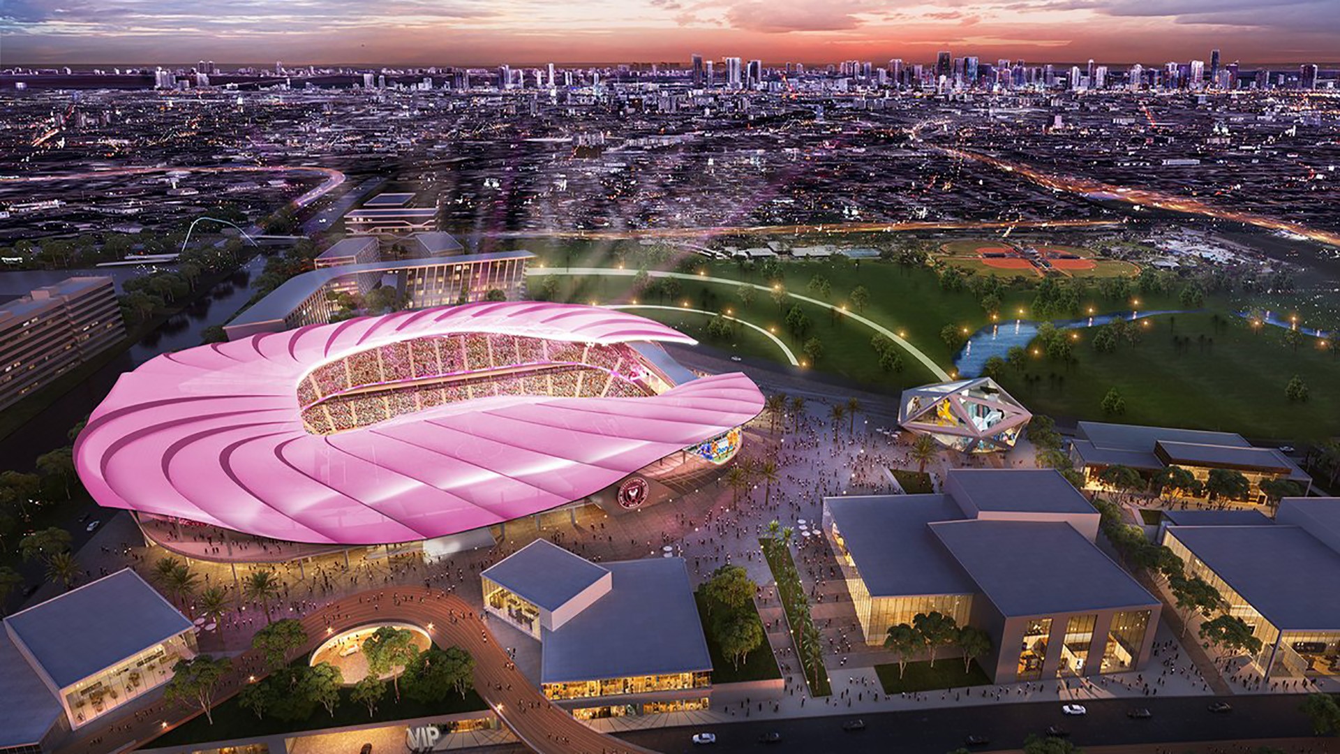 Miami Upzoning application for Freedom Park Stadium filed