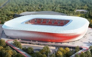 Belarus: New national stadium in Minsk officially under construction