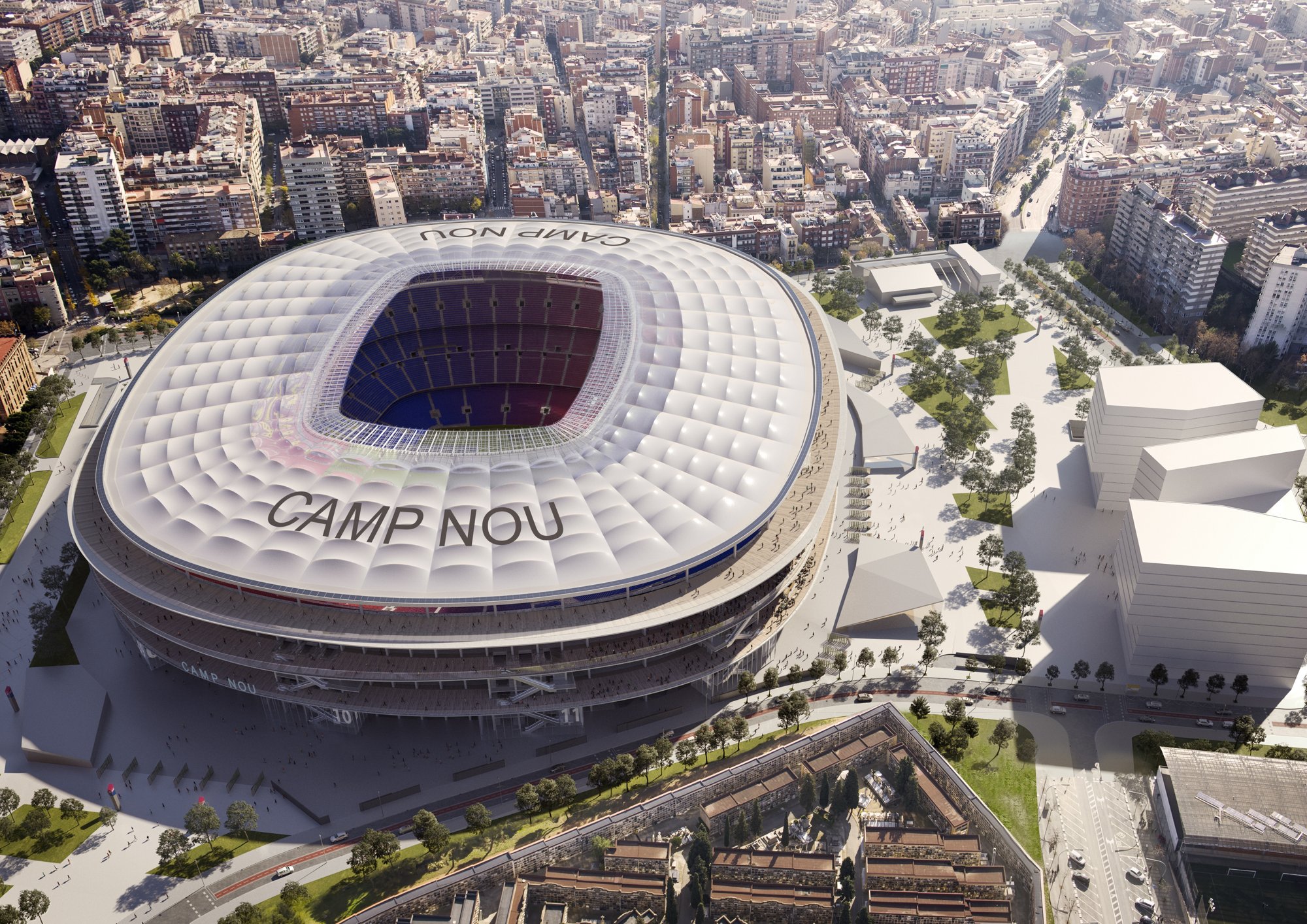 Barcelona Nowe Camp Nou najwcześniej w 2025