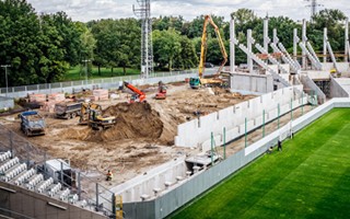 Poland: Fourth stand in Łódź under construction