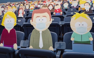 Denver: South Park cast at NFL game
