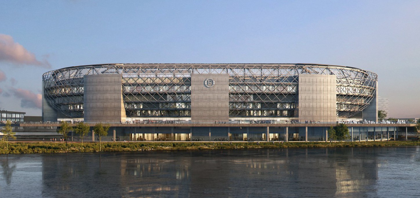 Feyenoord City - new stadium in Rotterdam