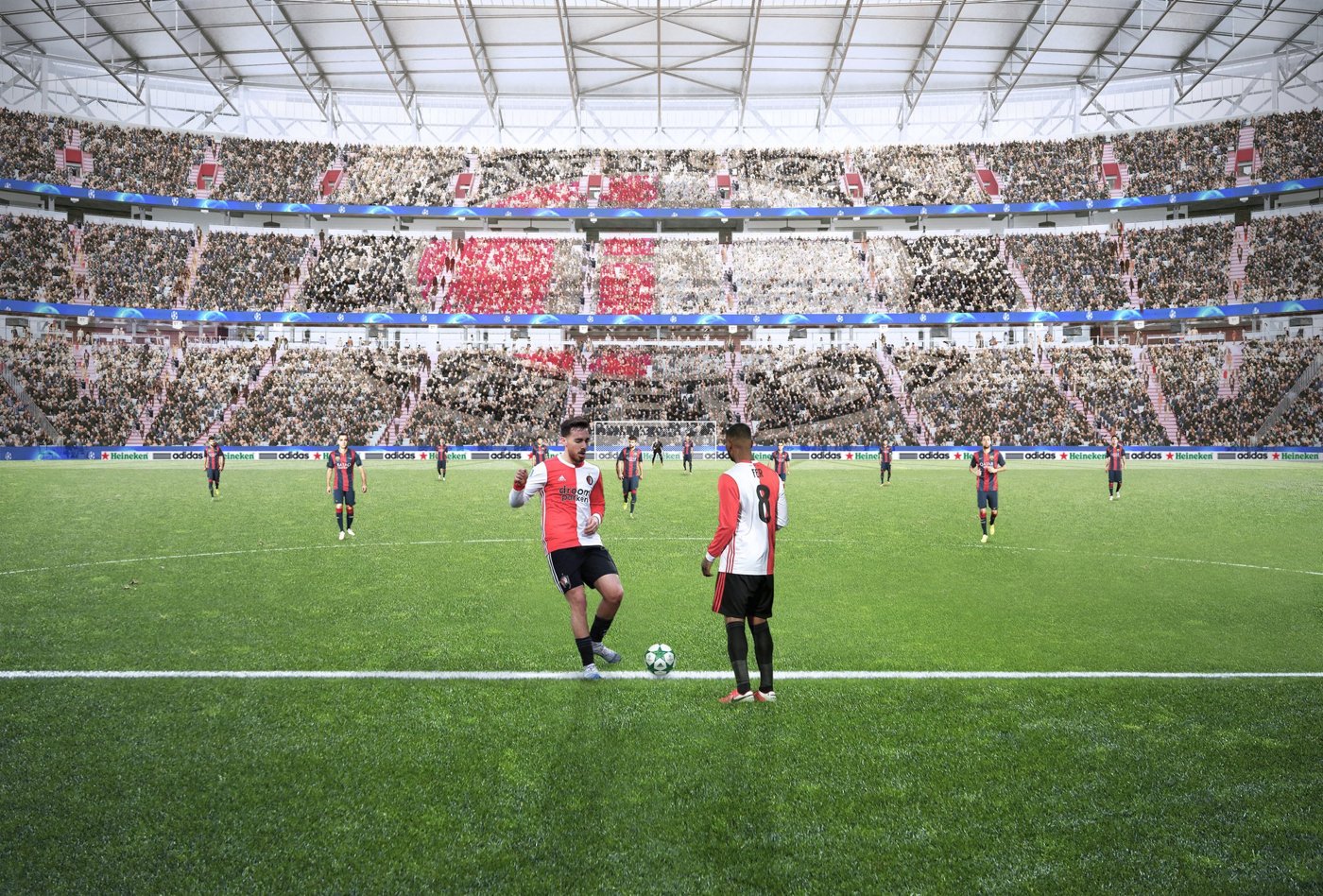 Feyenoord City - new stadium in Rotterdam