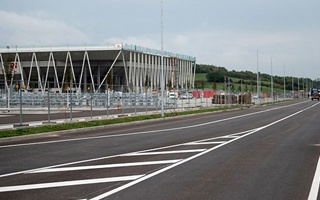 Germany: Freiburg stadium surroundings complete