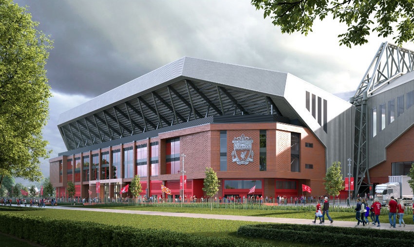 Anfield Road stand expansion