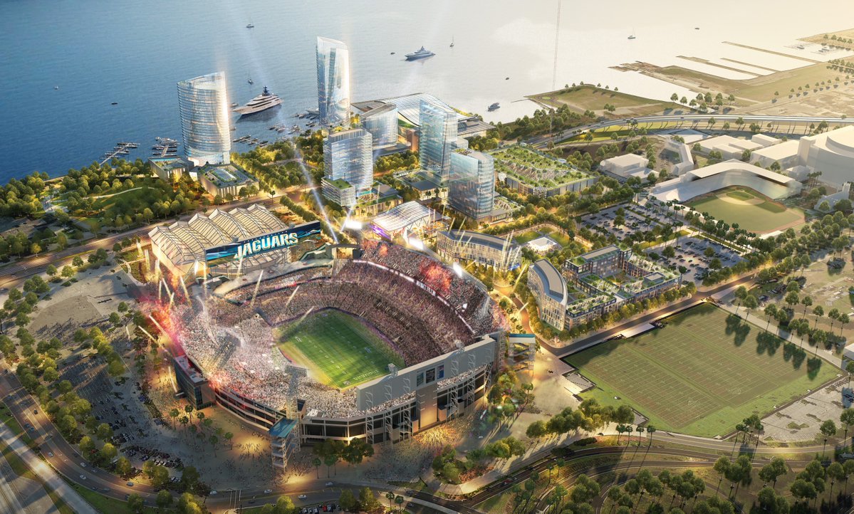 Jacksonville stadium - TIAA Bank Field