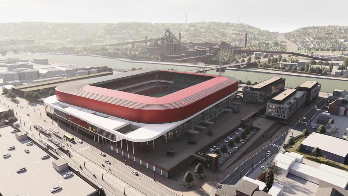 Stade de Sclessin reconstruction, Standard de Liege