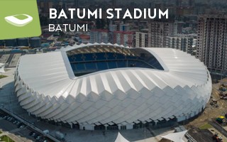 New stadium: The dancing facades of Batumi