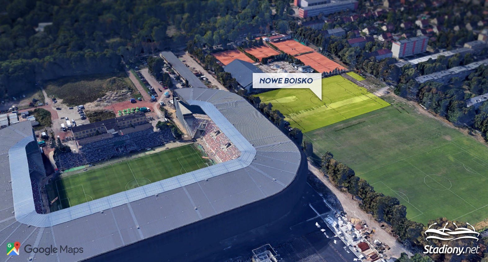 Arena Zabrze - nowe boisko treningowe