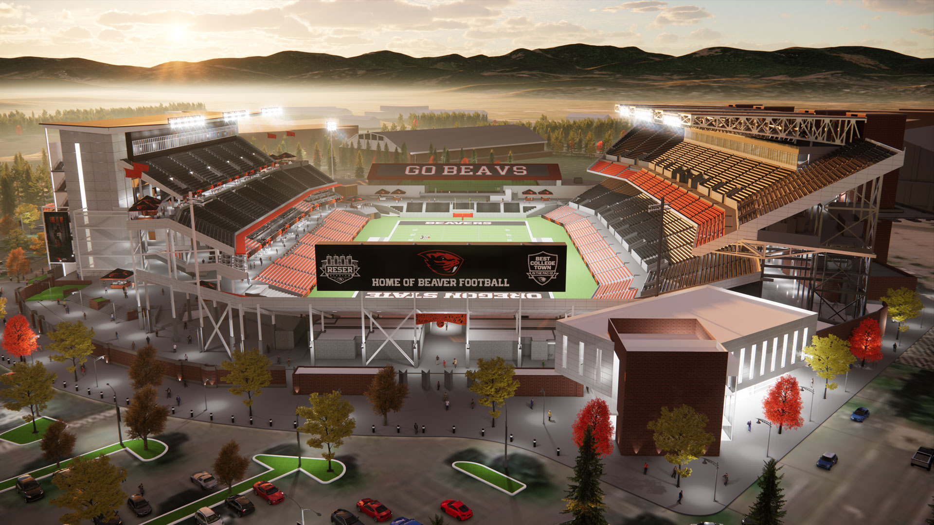 Oregon Donors help complete Reser Stadium