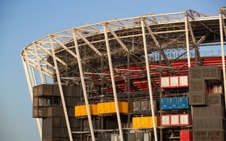 Qatar: Fully demountable stadium close to completion