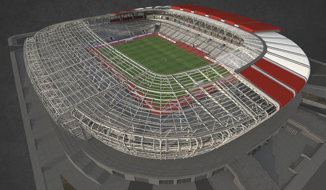 new Karaman municipal stadium in Turkey