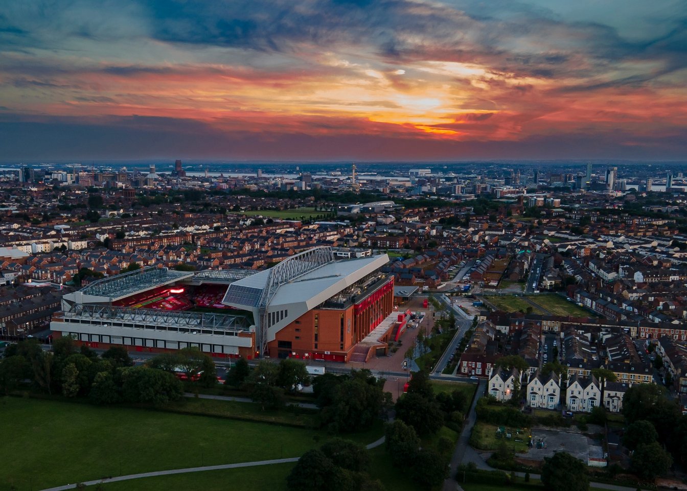 Anfield stadium, Liverpool