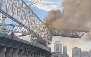 Madrid: Clouds of smoke over Bernabéu