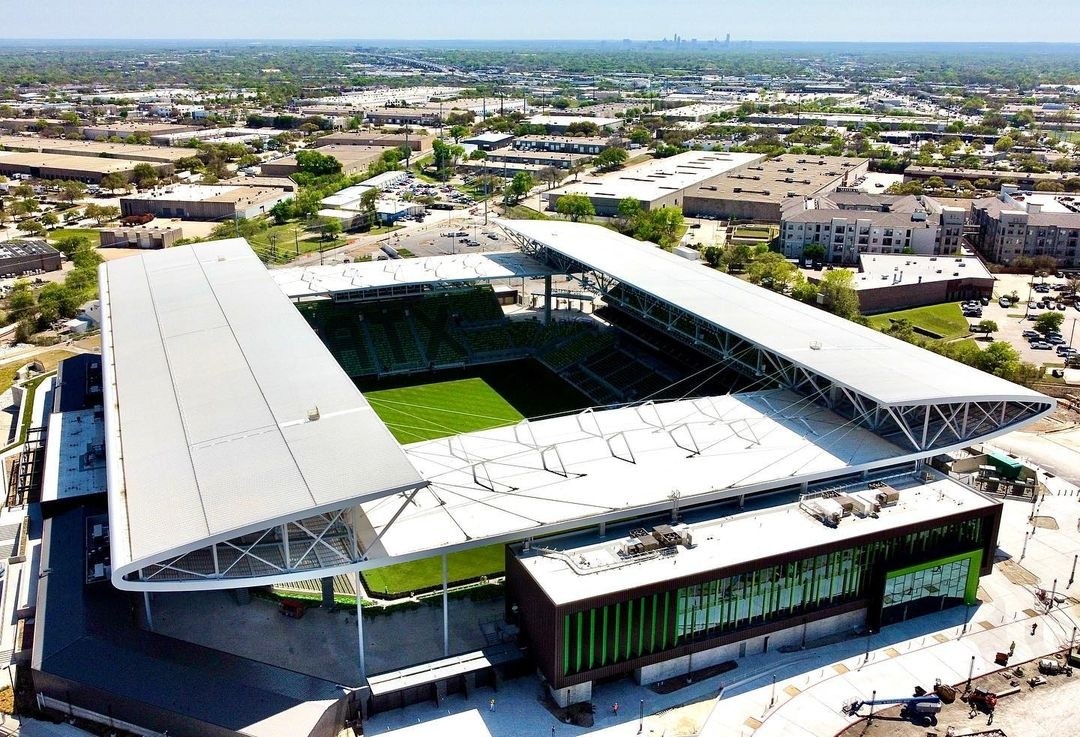 Q2 Stadium, new home of Austin FC in MLS