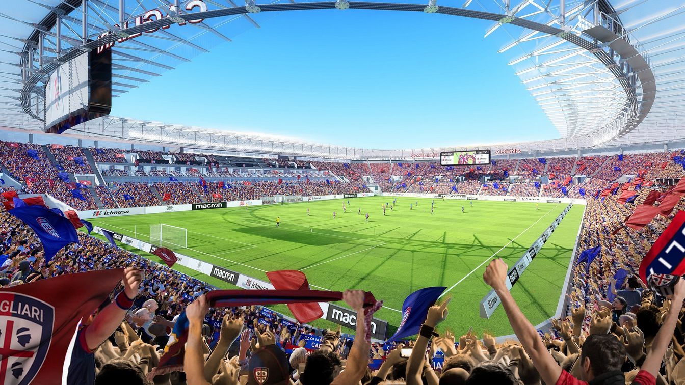 Nuovo Stadio Cagliari, new stadium in Sardegna