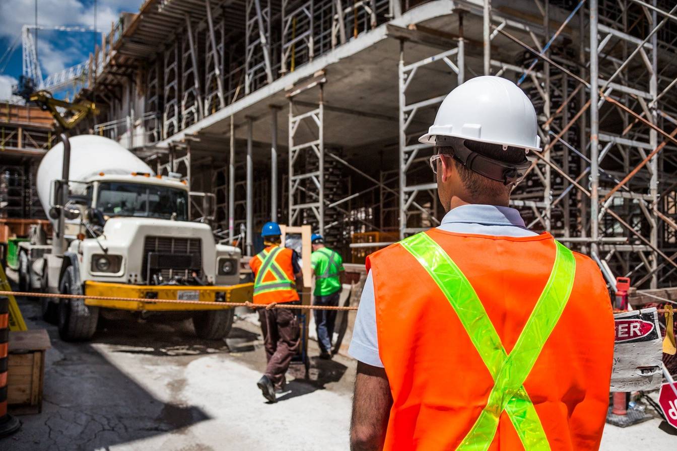 stadium construction site