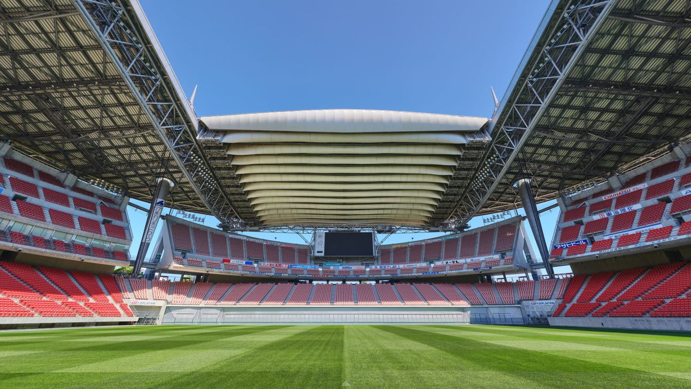 HKS unveils retractable-roof ballpark in Japan