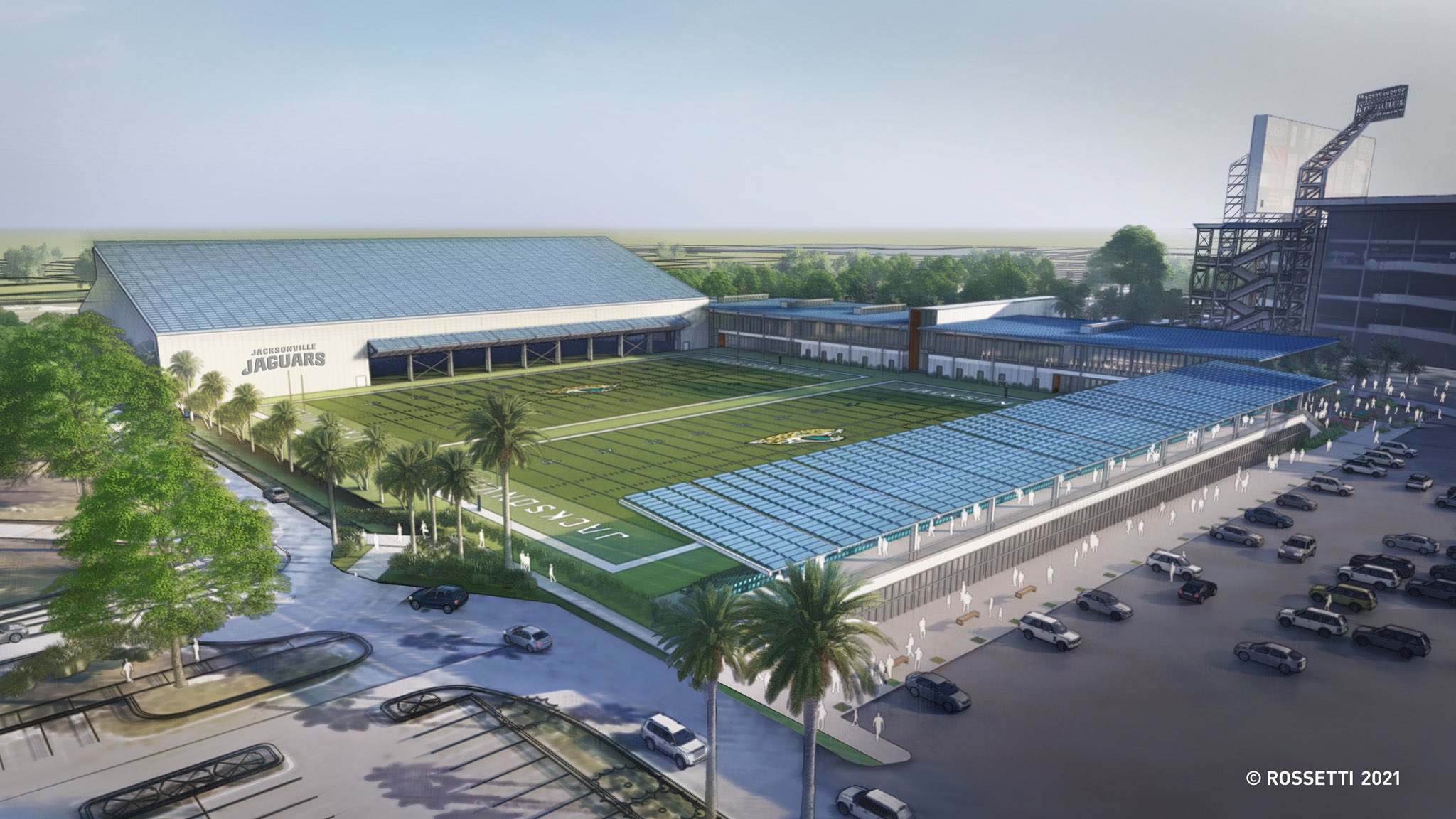 Jacksonville Jaguars new sports and leisure plan for downtown and waterfront