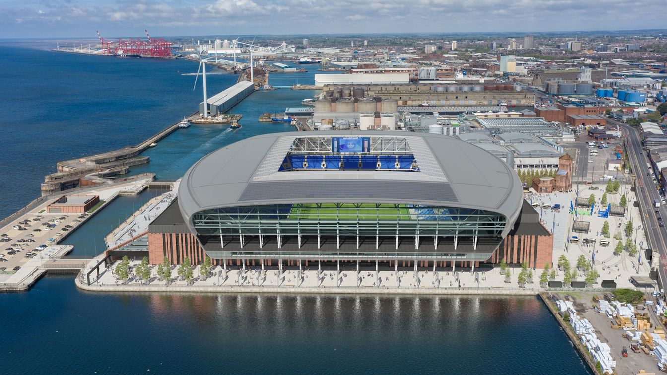 Everton stadium, Bramley-Moore Dock