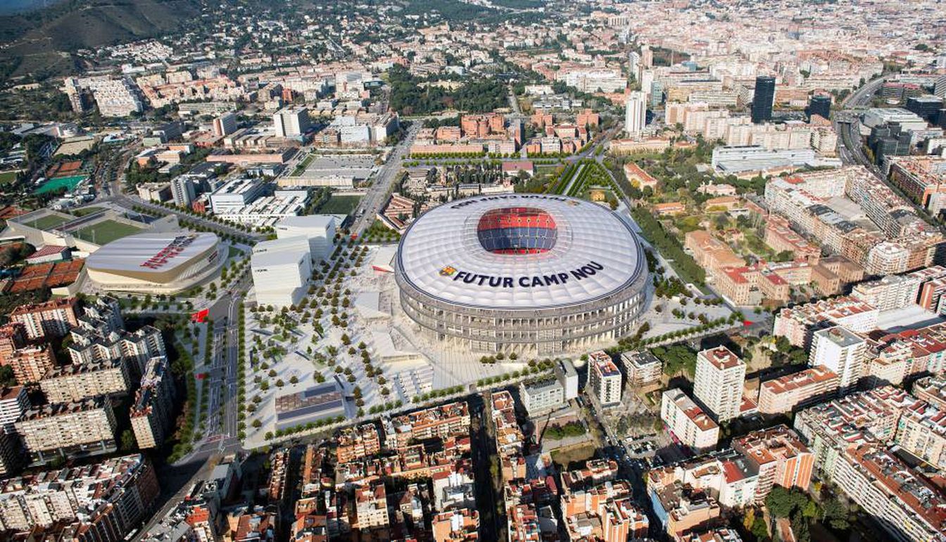Camp Nou, stadion FC Barcelony, czeka na rozbudowę