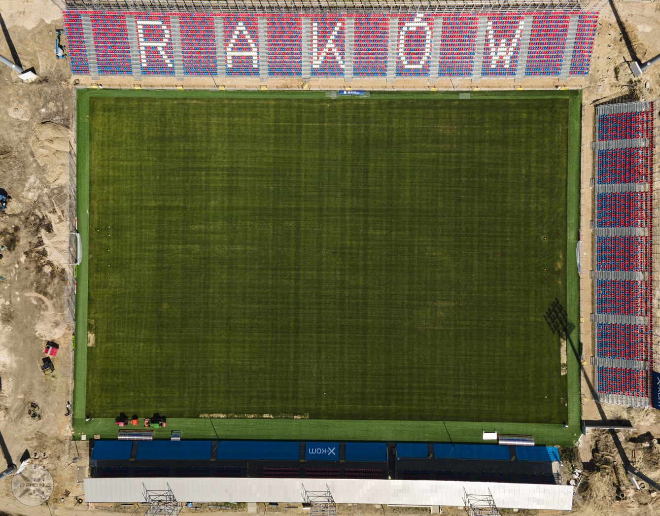 Stadion Rakowa Częstochowa - fotogaleria z budowy