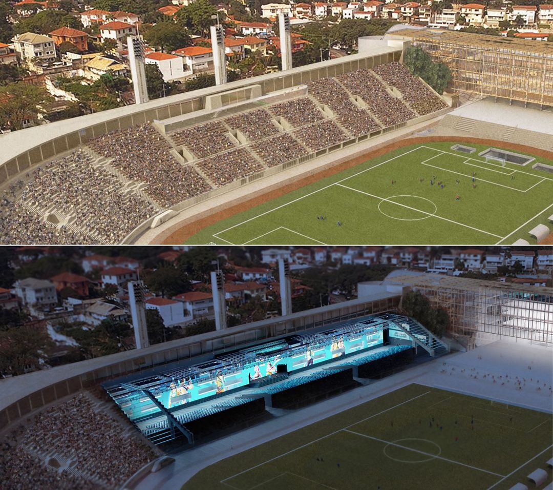Estadio do Pacaembu, Sao Paulo