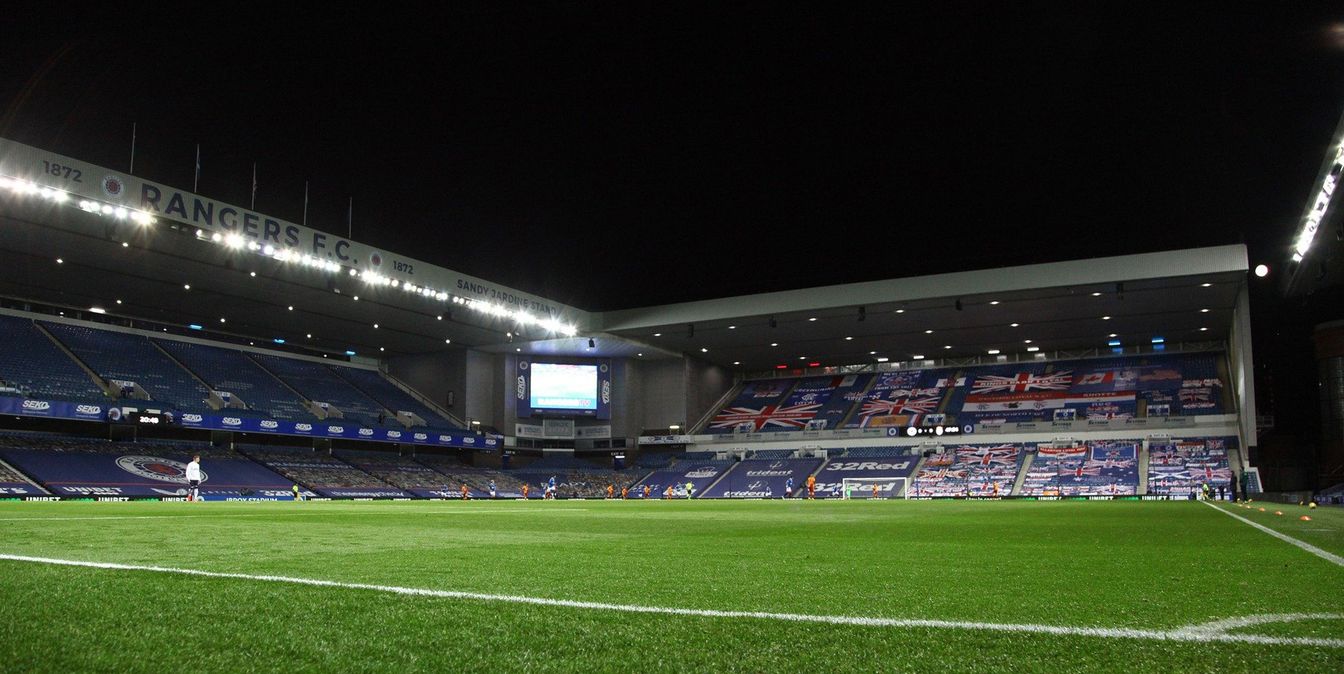 Ibrox stadium, Glasgow