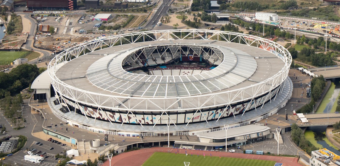 London Stadium, home of West Ham United