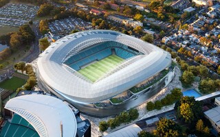 Australia: Sydney Football Stadium near to completion