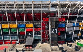 Qatar 2022: Fully demountable stadium is ready