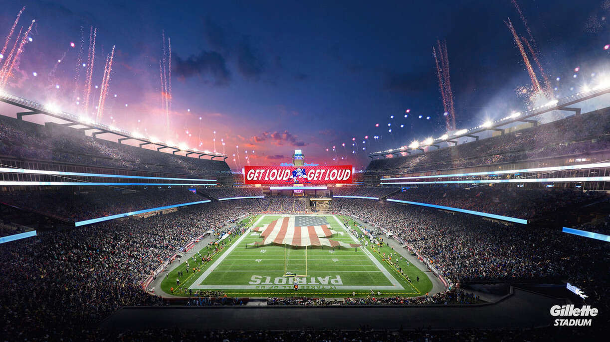 New England Revolution Soccer Game Photo at Gillette Stadium