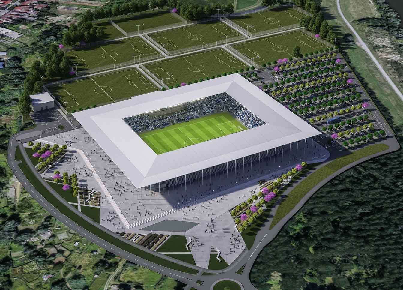 New NK Osijek Stadium in Croatia