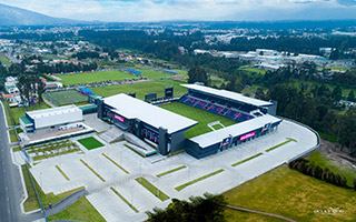 New stadium: Ecuador's champion with modern arena
