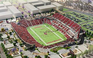 USA: Snapdragon Stadium nears completion